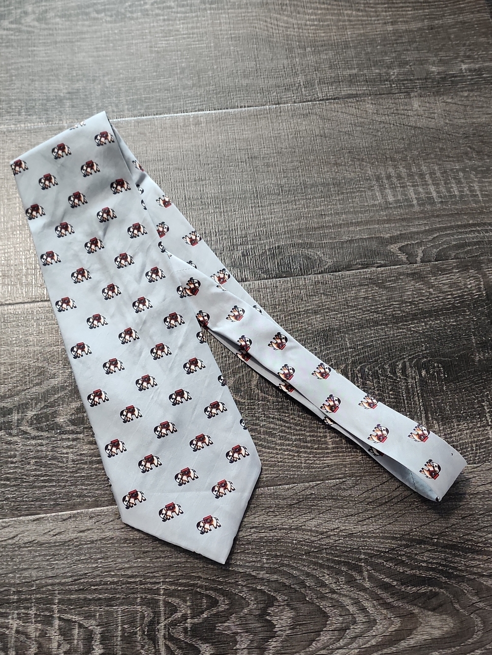 Pure Silk Elephant Neck Tie